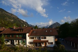 Ausblick in die Berge